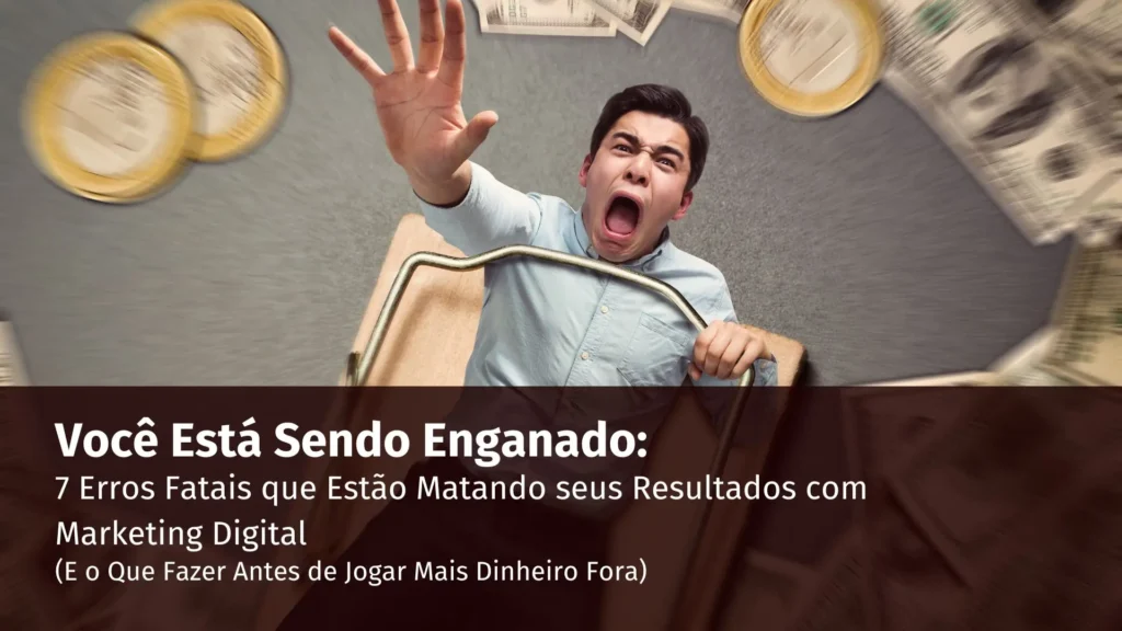 Capa Ebook Você está Sendo Enganado